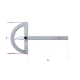 Beta 1676 200 Szögmérő, rozsdamentes acélból