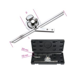   Beta 1678/C3 Dőlésszögmérő, rozsdamentes acélból, kemény dobozban