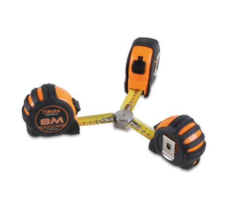 Beta 1691MG Mágneses mérőszalag ütésálló ABS ház, acélszalag, II. pontossági osztály