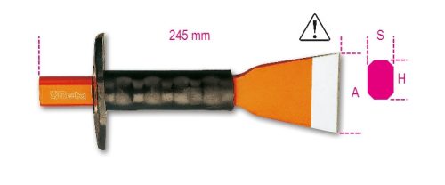 BETA 1702N/PM 70 Széles laposvéső kézvédővel