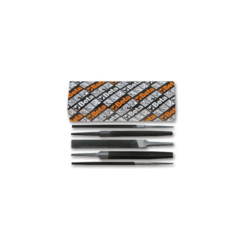 Beta 1718A8/S5 5 darabos egyengető reszelő készlet markolat nélkül