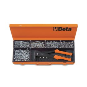   BETA 1741B/C5 1741B típusú popszegecshúzó készlet 700 alumínium szegeccsel