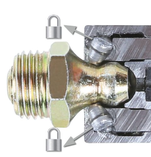 Beta 1750TA Nagynyomású 6 tűs önzáró zsírzófej