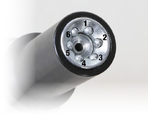 Beta 1750TA Nagynyomású 6 tűs önzáró zsírzófej