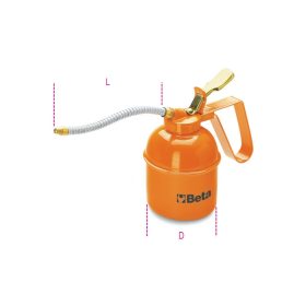 Beta 1751 300  Olajozó fémkanna, flexibilis csővel