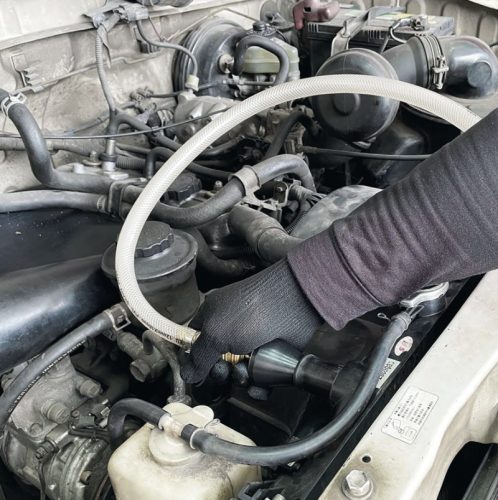 Beta 1759LR Hűtőrendszer átmosó pisztoly sűrített levegős,  a magas víznyomás hatékony átmosást biztosít