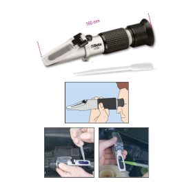   Beta 1759 Optikai fagyálló-, akkumulátorsav-, tárcsamosó- és AdBlue®-folyadék vizsgáló készülék Erősített tokban szállítva