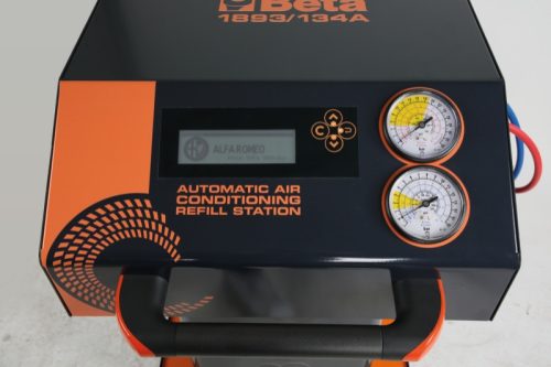 BETA 1893/134A Automata töltőállomás R134a hűtőközeggel működő légkondicionáló berendezésekhez