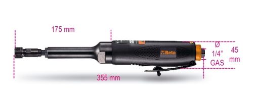 Beta BETA 1933ILH Nagyteljesítményű egykezes egyenes hosszított rúdcsiszoló