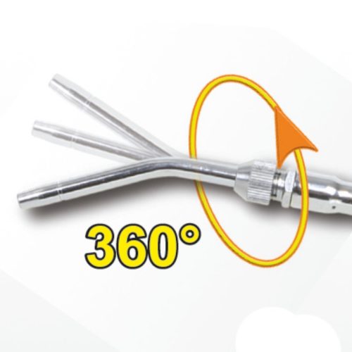 Beta 1949T Teleszkópos lefúvatópisztoly, progresszíven szabályozható fúvóhatás