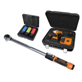   BETA 1984/K1200-666/20-720LC-20V ütvecsavarbehajtó készlet + nyomatékkulcs + gépi dugókulcs