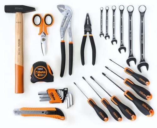 Beta 2001/BZV27 VU  SZERSZÁMTÁSKA TARTÓS HIGHTECH SZÖVETBŐL, SZERSZÁMKÉSZLETTEL