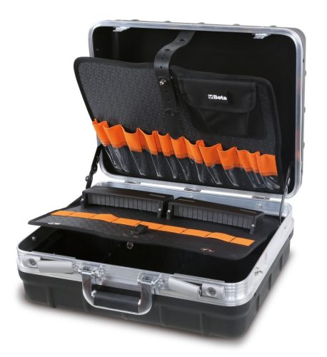 Beta 2029/VV Szerszámtáska, keményfalú, polipropilén, alumínium profillal merevítve, üres
