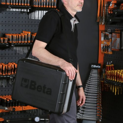 Beta 2029/VV Szerszámtáska, keményfalú, polipropilén, alumínium profillal merevítve, üres