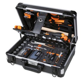   Beta BW 2054E/E-128 Worker 128 darabos szerszámkészlettáskában, általánoskarbantartáshoz