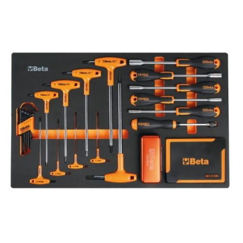 Beta 2400 RSC24/8-VAL Mobil görgős fülke 8 fiókkal és 445 szerszámból álló választékkal