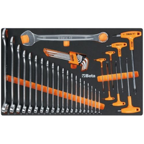 Beta 2400 RSC24/7-VIS Mozgó görgős fülke 7 fiókkal és 224 szerszámkészlettel