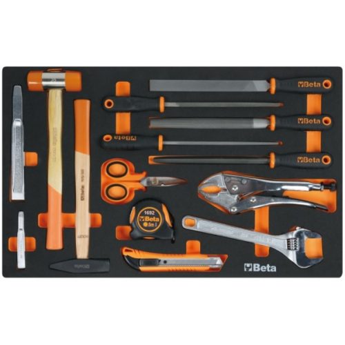 Beta 2400 RSC24/7-VIS Mozgó görgős fülke 7 fiókkal és 224 szerszámkészlettel