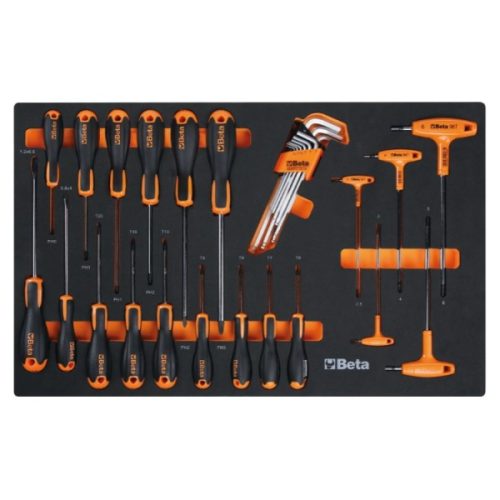 Beta 2400 RSC24/7-VA Mobil görgős fülke 7 fiókkal és 223 szerszámkészlettel