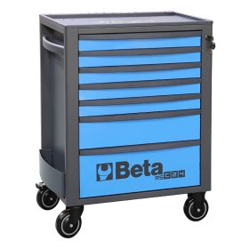 Beta RSC24/7-B 7 fiókos szerszámkocsi, kék