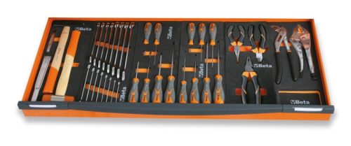 Beta RSC24AXL/8-O-8 FIÓKOS SZERSZÁMKOCSI BORULÁSGÁTLÓ RENDSZERREL, HOSSZÚ MODELL