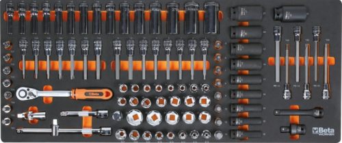 BETA BW 2400S-XLO9/E-XXL Worker 9 fiókos szerszámkocsi 716 darabos szerszámkészlettel