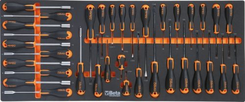 BETA BW 2400S-XLR9/E-XXL Worker 9 fiókos szerszámkocsi 716 darabos szerszámkészlettel