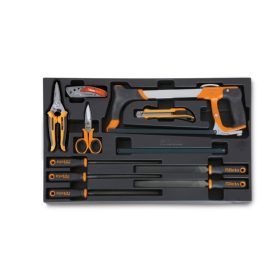   Beta T284 Kemény hőformált műanyagtálca reszelőkkel és vágószerszámokkal