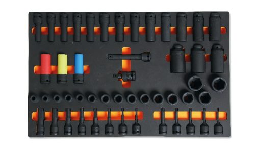 BETA M128 Habszivacs tálca 1/2”-os dugókulccsal és tartozékokkal