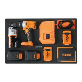   Beta M320 EVA hab tálca 20V-os ütvefúróval és tartozékokkal