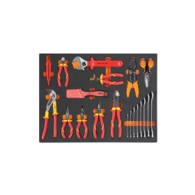   Beta MB64 Habszivacs tálca elektrotechnikai karbantartáshoz, szigetelt szerszámokkal, 1 000V