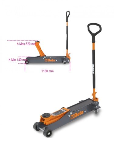 Beta 3033/3T Hidraulikus emelő 3T hosszú kivitel