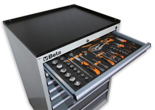 Beta C35/6GM 6 fiókos, ipari, rögzített szerszámszekrény