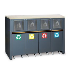   BETA C45PRO RD/W Rögzített szelektív hulladéktároló modul a C45PRO műhelyberendezés összeállításhoz