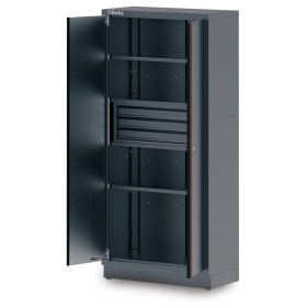   Beta C45PRO 2.0 AS2/3C 3 fiókos, kétajtós lemez szerszámszekrény C45PRO 2.0 műhelyberendezés összeállításhoz, konzolos