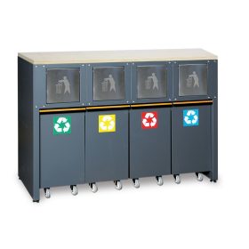   Beta C45PRO 2.0 RD/W Rögzített szelektív hulladéktároló modul a C45PRO 20 műhelyberendezés összeállításhoz