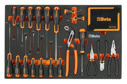 Beta RSC50 D/224UT Műhelyfelszerelés kombináció RSC50 2.0 224 szerszámmal