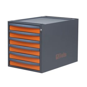  Beta C58CSH/O 6C 6 fiókos, 479 mm magas szerszámszekrény a C58BC moduláris munkapadokhoz