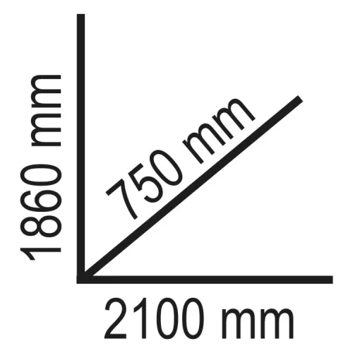 BETA C58BC-W2,1 4C/O+SVR Átfogó munkapad, 2,1 m hosszú, 4 fiókkal