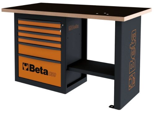 Beta C59C-O "Endurance"munkapad egy 6 fiókos blokkal, rövid kivitel
