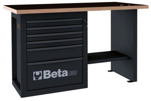 Beta C59C-O "Endurance"munkapad egy 6 fiókos blokkal, rövid kivitel