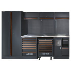   Beta BW 5945/2024 C45-höz való 268 darabos szerszámkészlet habszivacs tálcában, Univerzális alkalmazásra