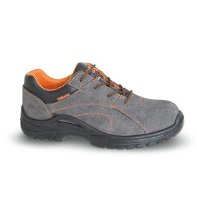 BETA 7210BKK Perforált hasítottbőr félcipő - 35