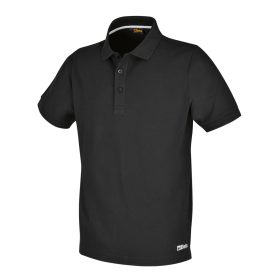   Beta 7552G S Három gombos pólóing, pamut, 200 g/m2, melanzs szürke