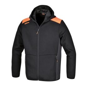   Beta 7566NG XXXL Hosszú cipzáras kapucnis felső, antracitszürke betétekkel