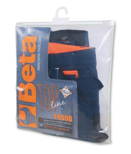 Beta 7650B Sokzsebes, elasztikus munkanadrág, XS