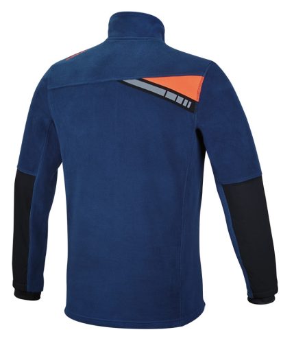 Beta 7657B Elasztikus polár pulóver hosszú cipzárral, XS