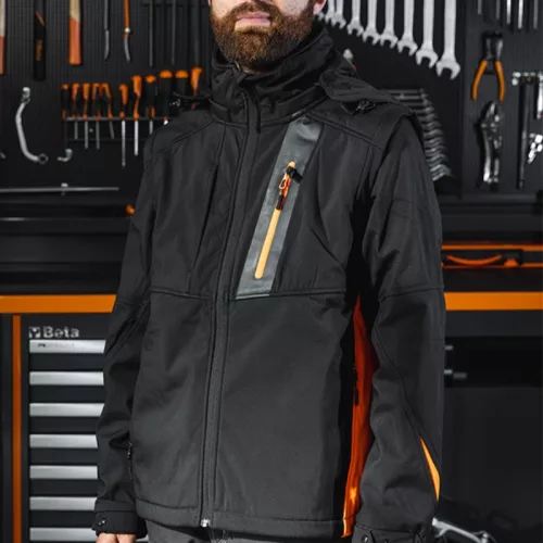 Beta 7659N S-SOFTSHELL DZSEKI, FEKETE