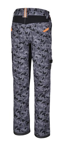 Beta 7818CM Sokzsebes munkanadrág, tartós, kényelmes és praktikus. Egyedi terepszínű design. XS