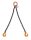 Beta 8092 D20-2 Rögzítő emelőheveder 2 karos lánc táskában